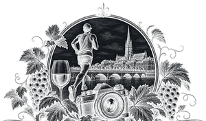Bordeaux Wine Marathon emblem